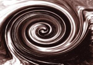 Swirl in cepia